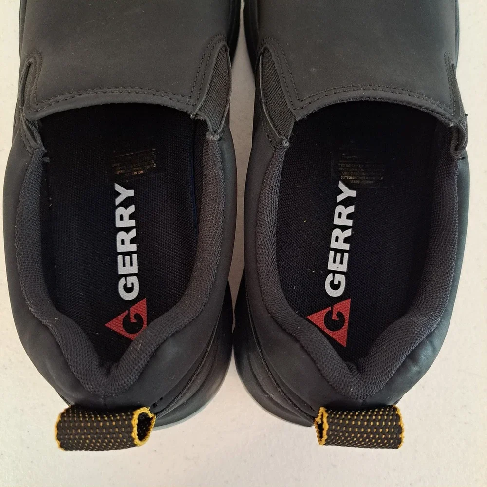 Gerry Moc II Slip On Mens 9.5 Black New Lightweight Comfort Outdoor 1217-546